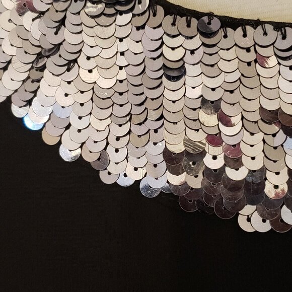 Ulla Popken Formal Black Sequin Dress, Size 16/18 - Picture 5 of 12